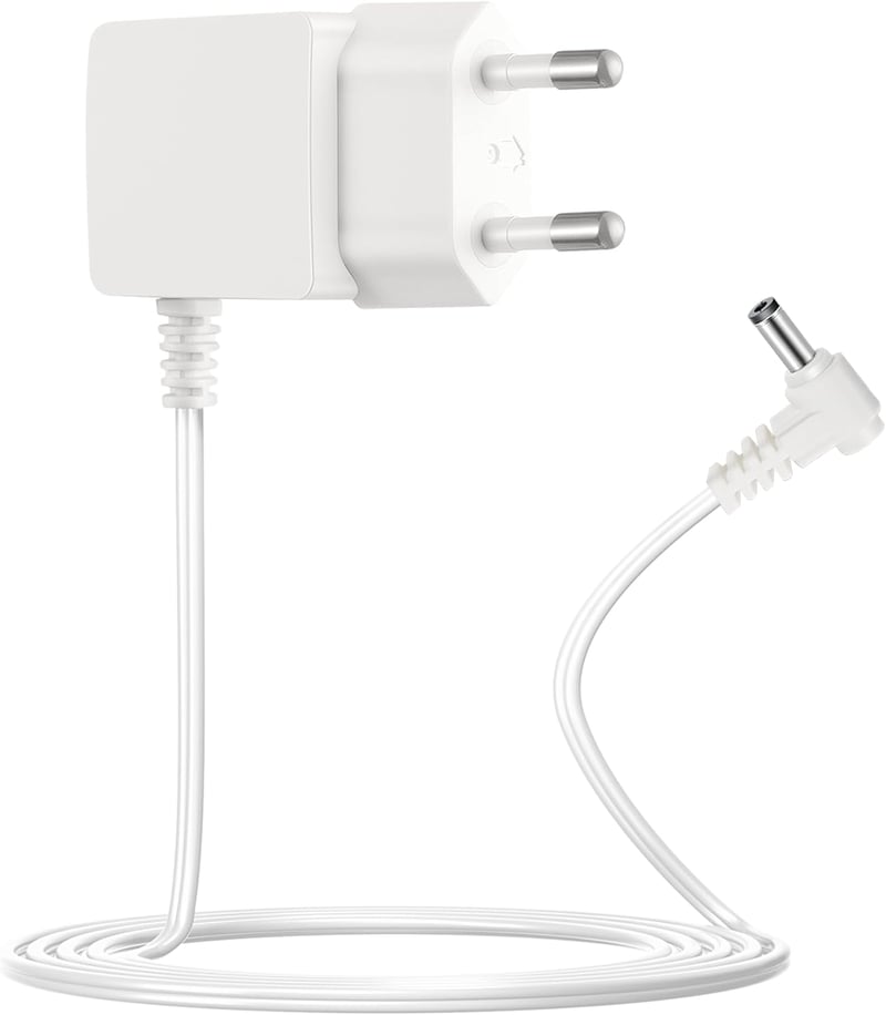 TONTON 5V 1A Baby Monitor Töltőkábel HelloBaby HB50 HB66 Szülő Egység 2m Fehér