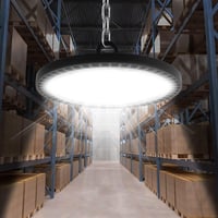 toobettp 200W LED UFO Ipari Lámpa 10000 lm IP65 Hidegfehér Csarnokvilágítás 1