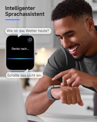 TOOBUR Smartwatch Nőknek 1.8" Fitness Tracker 100 Sport Pulzusmérő IP68 Vízálló - blue 2