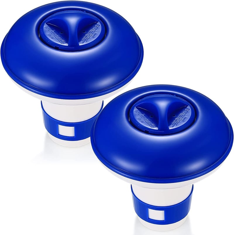 TOOINKCV 2db 5 Inch Úszó Klóradagoló Klórtabletta Diszpenzerre