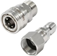 Tool Daily M22 14mm Nyomásmosó Adapter Készlet Rozsdamentes Gyorscsatlakozó 5000PSI 1