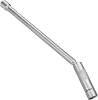 Toolwiz 14 mm-es gyújtógyertya dugókulcs 30 cm-es hosszabbítóval, 12 pontos 3/8" meghajtás, 360° forgó, mágnessel, vékonyfalú Cr-V acél 1