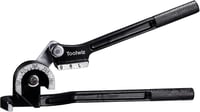 Toolwiz Csőhajlító Fogó 3-in-1 Fékvezeték Hajlító Szerszám 6-8-10 mm Alumínium Réz Cső Kézi Hajlítófogó Piros - Black 9