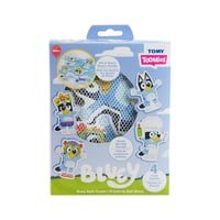 Toomies Bluey penové puzzle do kúpeľa – Skladačka na kombinovanie so sieťkou na odkladanie a prísavkami – 8 ks – od 18 mesiacov 1