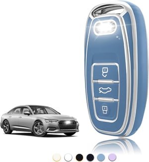 Husă Protecție Cheie Auto Audi TPU A1 A3 A4 A6 A8 Q5 Q7 Q8 RS4 RS5 TT