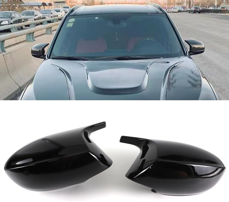 TOOSOAR Fényes Fekete Tükörház BMW 3-as E90/E91/E92/E93 2009-2012 Sporty Tuning