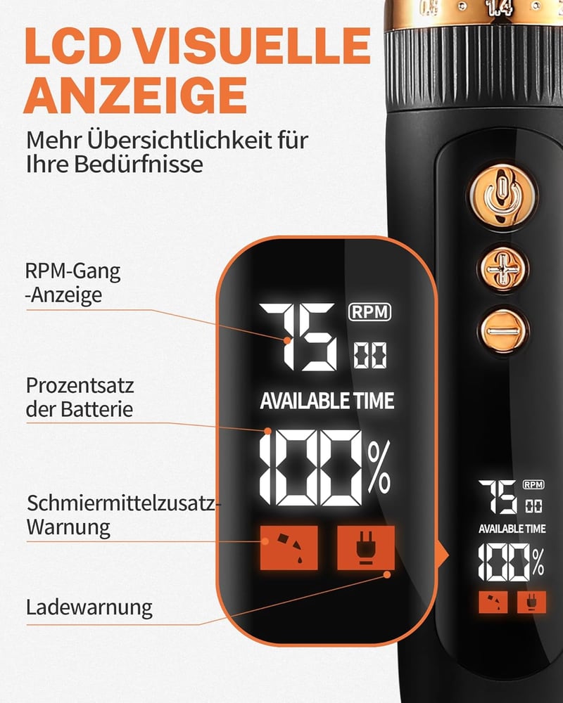 Toozey Professzionális Kutyanyíró - 7500 RPM Erős Motor, Csendes Működés, 33 Fogas Titán-Kerámia Penge, Vezeték Nélküli, Macskákhoz is, 6 Vá