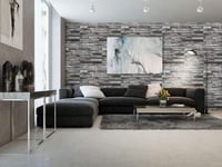 top.eco.wall 3D Dekoratív Falburkolat PVC Szürke FalPanel 10db 98 x 0.5 x 49.8 cm 6