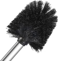 Top-spring WC kefe szett 4 darab rozsdamentes acél nyéllel, 7,5 cm átmérő, fürdőszobai kefe - Bürstenkopf Ø 7,5 cm, 4 Pieces, Diameter 7.5 Cm, Black 2