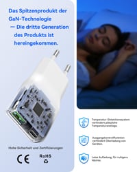 TOPADRE 30W USB-C rýchlonabíjačka, mini adaptér, kompatibilná s iPhone 17/16, kompaktná sieťová nabíjačka 5