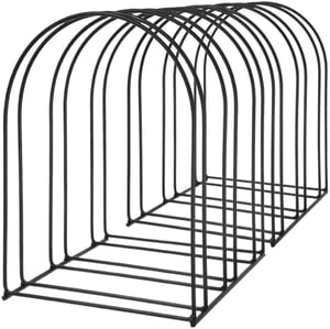 TOPBATHY stalak za kape, crni metal, set od 2 komada