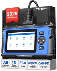 Dispozitiv de diagnoză auto completă TOPDON AD600Elite, cu 13 funcții de service 1