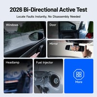 Dispozitiv de diagnosticare auto TOPDON AD800BT V2.0 OBD2 - Actualizări gratuite pe viață 5