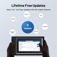 Dispozitiv de diagnosticare auto TOPDON AD800BT V2.0 OBD2 - Actualizări gratuite pe viață 4