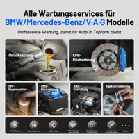 TOPDON ArtiDiag EU OBD2 Autodiagnostické zariadenie pre BMW/Benz/V.A.G, kompletná diagnostika systémov, obojsmerné ovládanie, online kódovanie ECU, doživotné bezplatné aktualizácie 5