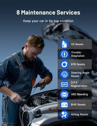 Dispozitiv de diagnoză auto TOPDON TopScan Lite OBD2 cu control bidirecțional 3