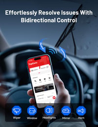 Dispozitiv de diagnoză auto TOPDON TopScan Lite OBD2 cu control bidirecțional 2