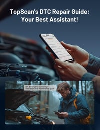 Dispozitiv de diagnoză auto TOPDON TopScan Lite OBD2 cu control bidirecțional 8