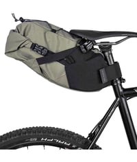 Cyklistická podsedlová taška Topeak BackLoader – vodoodolná, zelená, 6-litrová, s vnútorným vodotesným vakom, bikepacking taška 6