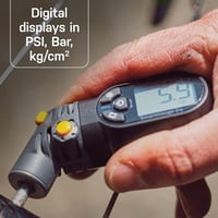 Topeak Smart D2 digitális nyomásmérő kerékpárhoz fekete 3