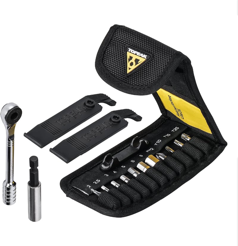 Topeak TT2524 Ratchet Rocket Lite DX kerékpáros multiszerszám - fekete