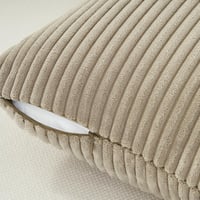 Topfinel 2 db Taupe Kordbársony Párnahuzat 40x40 cm Puha Dekoratív 6