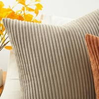Topfinel 2 db Taupe Kordbársony Párnahuzat 40x40 cm Puha Dekoratív 8