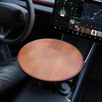 Topfit autós asztal laptop tartóval 360° forgatható pohártartó Tesla Model Y/3/S 6