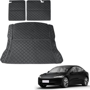 topfit gumeni tepih prtljažnika za Tesla Model 3 Highland (2024-2025) - crni