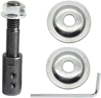 TopHomer 8mm Motor Adapter Köszörű Tengely Hosszabbító Polírozó Csiszoló Gépekhez Mandrel Extender Tárcsa Rögzítő 1