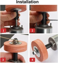 TopHomer 8mm Motor Adapter Köszörű Tengely Hosszabbító Polírozó Csiszoló Gépekhez Mandrel Extender Tárcsa Rögzítő 5