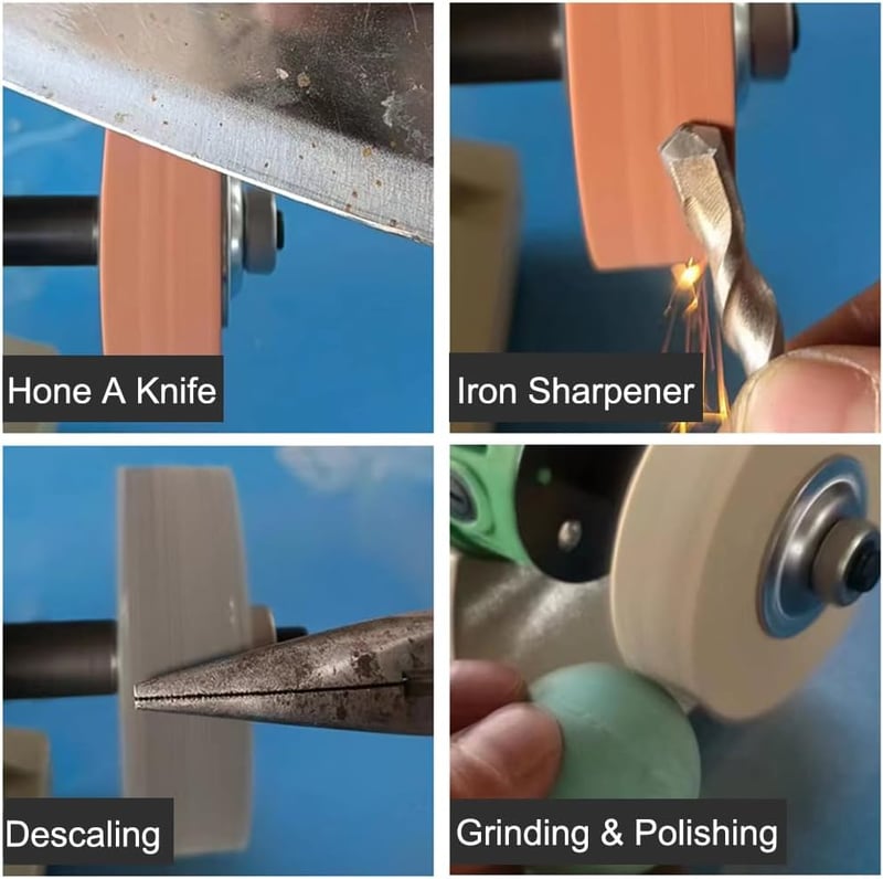 TopHomer 8mm Motor Adapter Köszörű Tengely Hosszabbító Polírozó Csiszoló Gépekhez Mandrel Extender Tárcsa Rögzítő