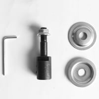 TopHomer 8mm Motor Adapter Köszörű Tengely Hosszabbító Polírozó Csiszoló Gépekhez Mandrel Extender Tárcsa Rögzítő 2