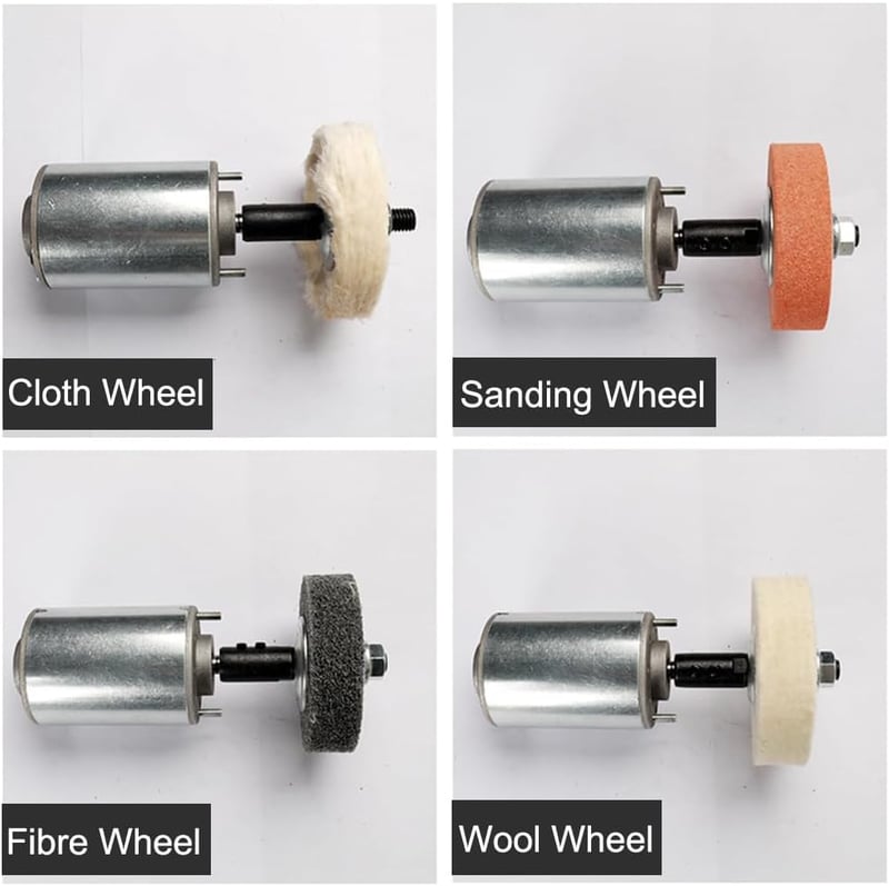 TopHomer 8mm Motor Adapter Köszörű Tengely Hosszabbító Polírozó Csiszoló Gépekhez Mandrel Extender Tárcsa Rögzítő