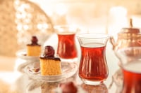 Set čaša za turski čaj Topkapi Filiz, 111 ml, 6 komada 5