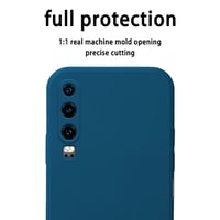 Topme Huawei P30 (6,1 hüvelykes) TPU Szilikon Védőtok - Levendula Szürke 2