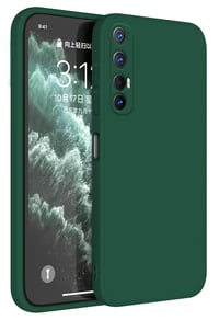 Topme Oppo Find X2 Neo (6,5") TPU silikónový kryt – tmavozelený 1