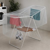 Topolenashop 275663 Otočný vonkajší sušiak na bielizeň, vodoodolný a priedušný ochranný obal proti dažďu, slnku a smogu, 2 ks, 150x280 cm 7