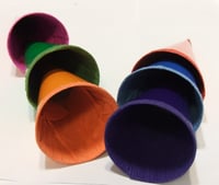 Set 18 cornete decorative pentru ghiozdan Toppoint 12 cm (3x6 bucăți) pentru începerea școlii 3