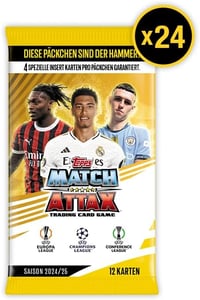 Topps Match Attax 24/25 teljes doboz 24 csomag 288 kártya Hero csomag 2