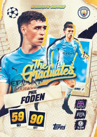 Cutie completă Topps UCC Match Attax 2025/26 cu cartonașe de colecție, 32 de pachete, 4 cartonașe speciale per pachet, 12 cartonașe per pachet 9