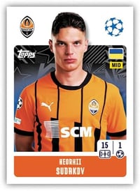 Topps UEFA Bajnokok Ligája 24/25 Matrica Gyűjtemény - Teljes Doboz (50 csomag/300 matrica) Garantált Hero Csomag, Focis Gyűjtőknek 5