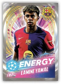 Topps UEFA Bajnokok Ligája 24/25 Matrica Gyűjtemény - Teljes Doboz (50 csomag/300 matrica) Garantált Hero Csomag, Focis Gyűjtőknek 8