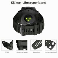 Curea de schimb compatibilă cu Garmin Instinct TOPsic, brățară ușoară unisex pentru ceas inteligent Garmin Instinct 2