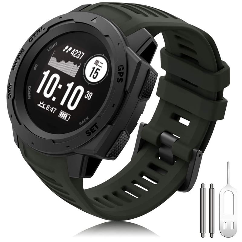 Curea de schimb compatibilă cu Garmin Instinct TOPsic, brățară ușoară unisex pentru ceas inteligent Garmin Instinct