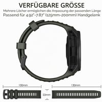 Curea de schimb compatibilă cu Garmin Instinct TOPsic, brățară ușoară unisex pentru ceas inteligent Garmin Instinct 8