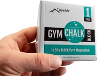 TOPSIDE Creta de Gimnastică 4 x 56 g Bloc de Magneziu pentru Halterofilie, Escaladă, Bouldering, Gimnastică și Crossfit 3