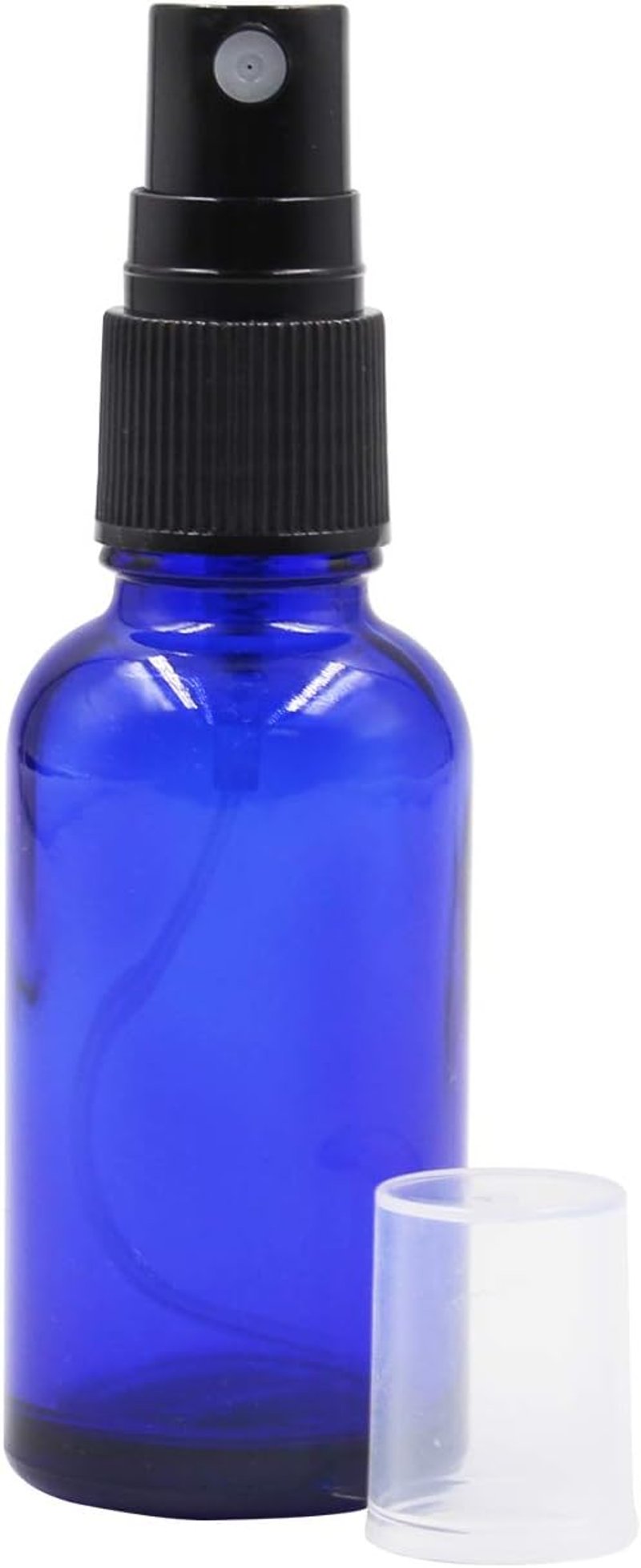 Topsky 12x30ml UV-védett üveg spray palack finom porlasztóval, illóolaj és parfüm tároláshoz kék