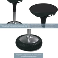 Ergonomická kancelárska stolička Topstar Sitness 20, fialová 5