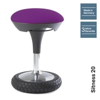 Ergonomická kancelárska stolička Topstar Sitness 20, fialová 3